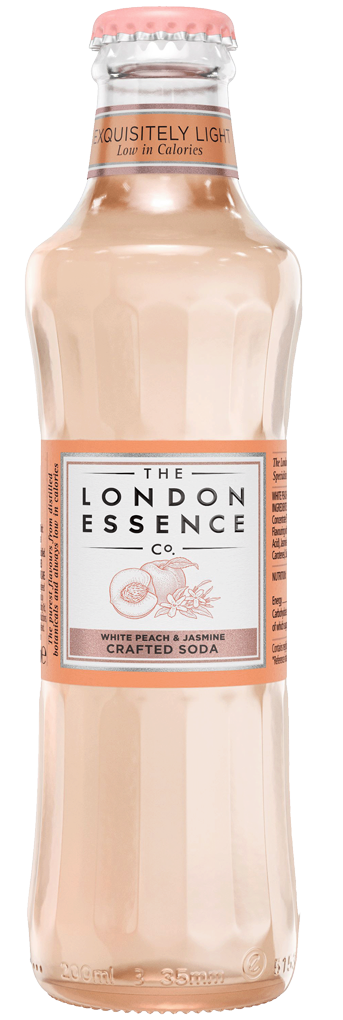 The London Essence Company White Peach & Jasmine Crafted Soda